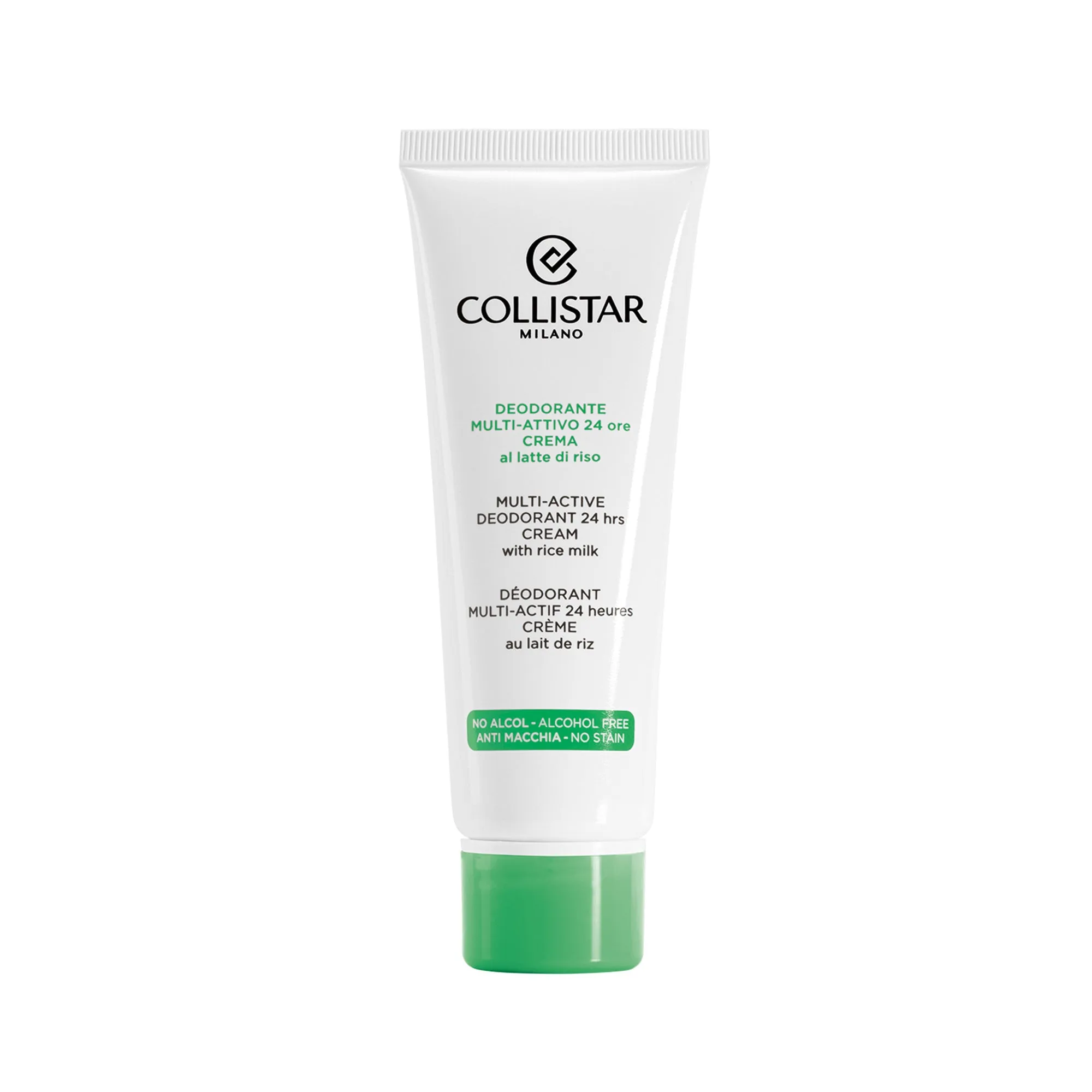 Collistar Deodorante Multi Attivo 24ore Crema al Latte di Riso 75ML