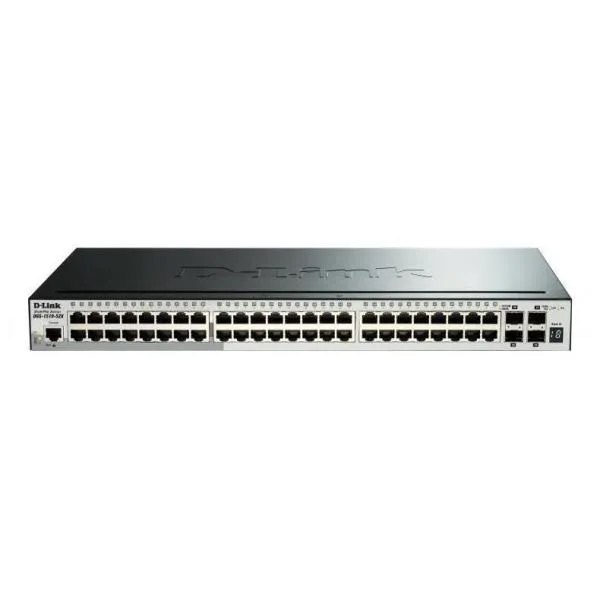 D-Link 48 Port Gigabit Smartpro Switch With 4 10G Sfp+ DGS-1510-52X/E