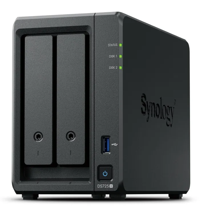 Nas Synology Ds725+ 2Hd 3.5/2.5 4Gbddr/1Rj45 1Gbe/1Rj45 25Gbe/1Usb