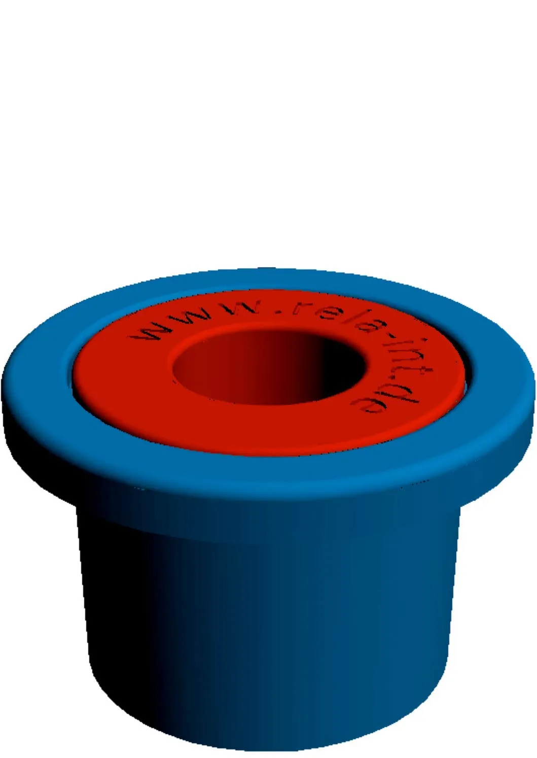 Rela - Inserti di blocco per la seduta del WC (6 mm + 8 mm)