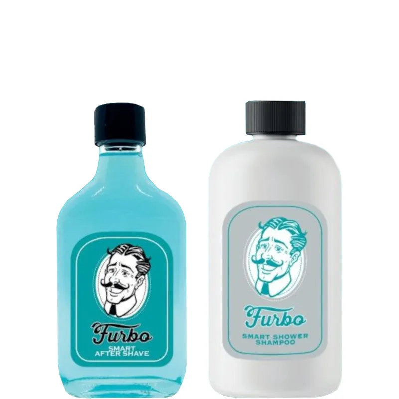 Furbo Lozione Dopobarba + Shower Shampoo Confezione 200 ML Lozione Dopobarba + 500 ML Shower Shampoo - 200 ML Lozione Dopobarba + 500 ML Shower Shampoo