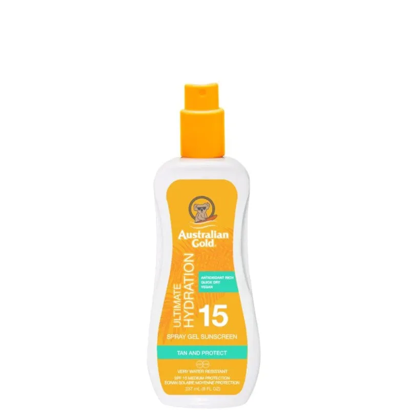 Australian Gold Spray Gels Sunscreen SPF 15 237 ML - 237 ML