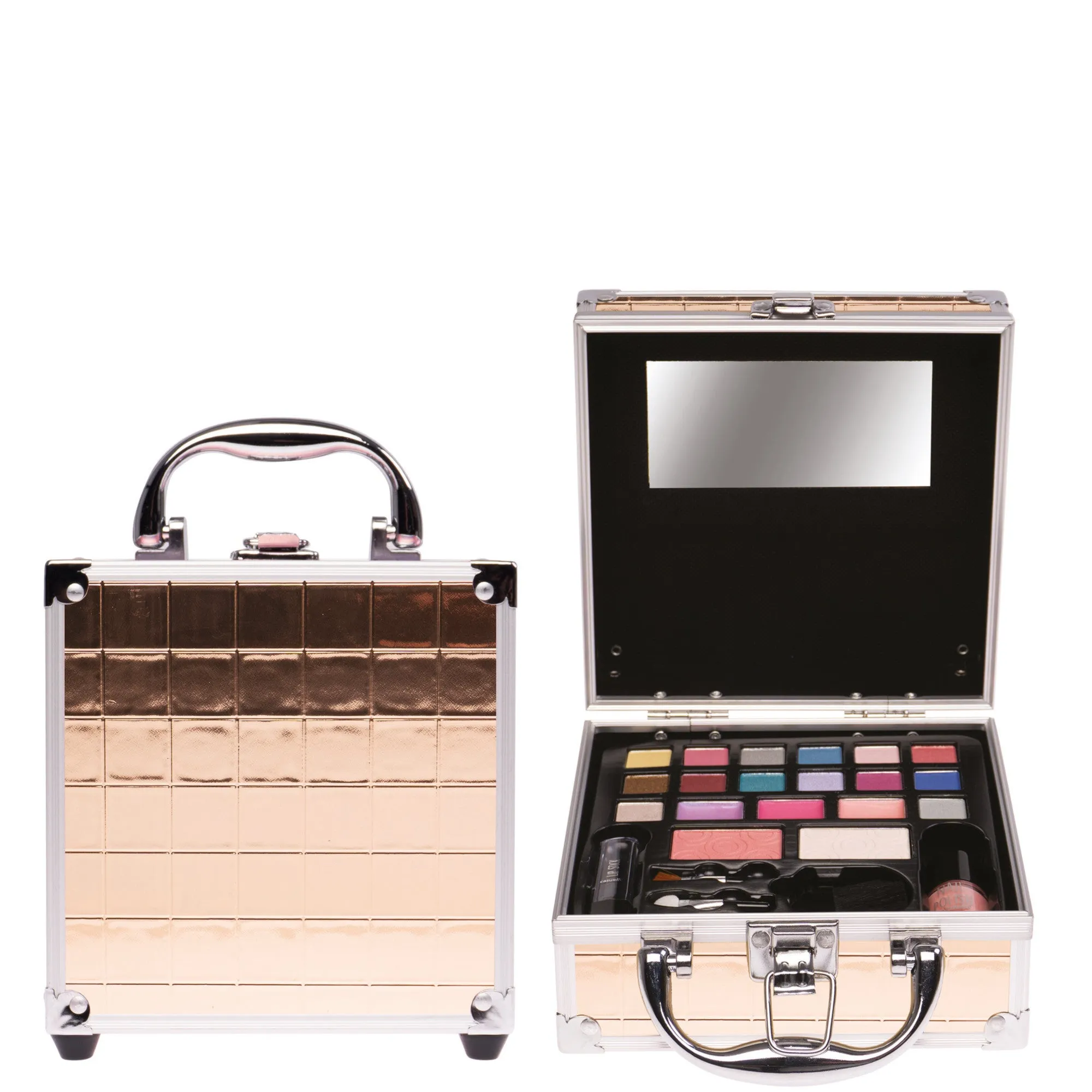 Naima Naima Cosmetic Case Make-up Rose Gold S - Default Title