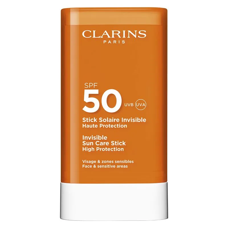 Clarins Stick Solaire Invisible Haute Protection Visage & Zone Sensibles SPF50 17gr