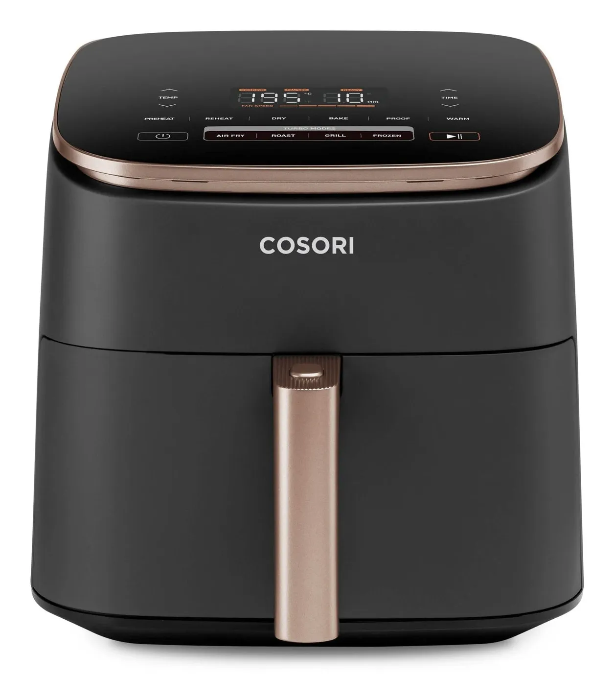 Cosori Friggitrice ad Aria Turbo Blaze Chef Edition 6L Nero Oro Rosa