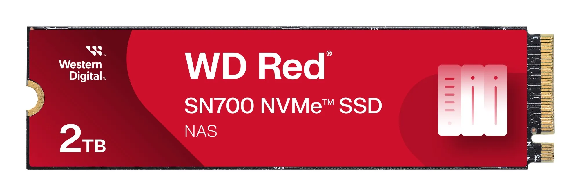 Western Digital Ssd Red 2Tb Sn700 Nvme M.2 Pcie Gen3 5Y Warranty