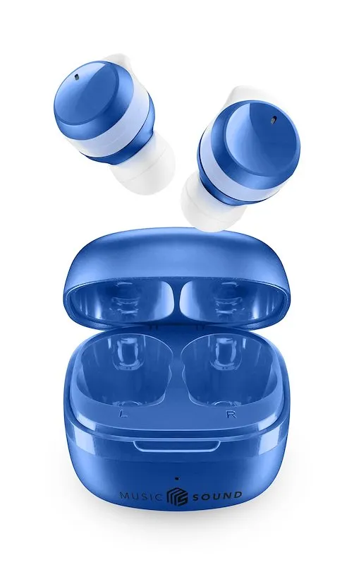 Cellularline Auricolari Bluethooth Btmstwsflowb Flow Blu