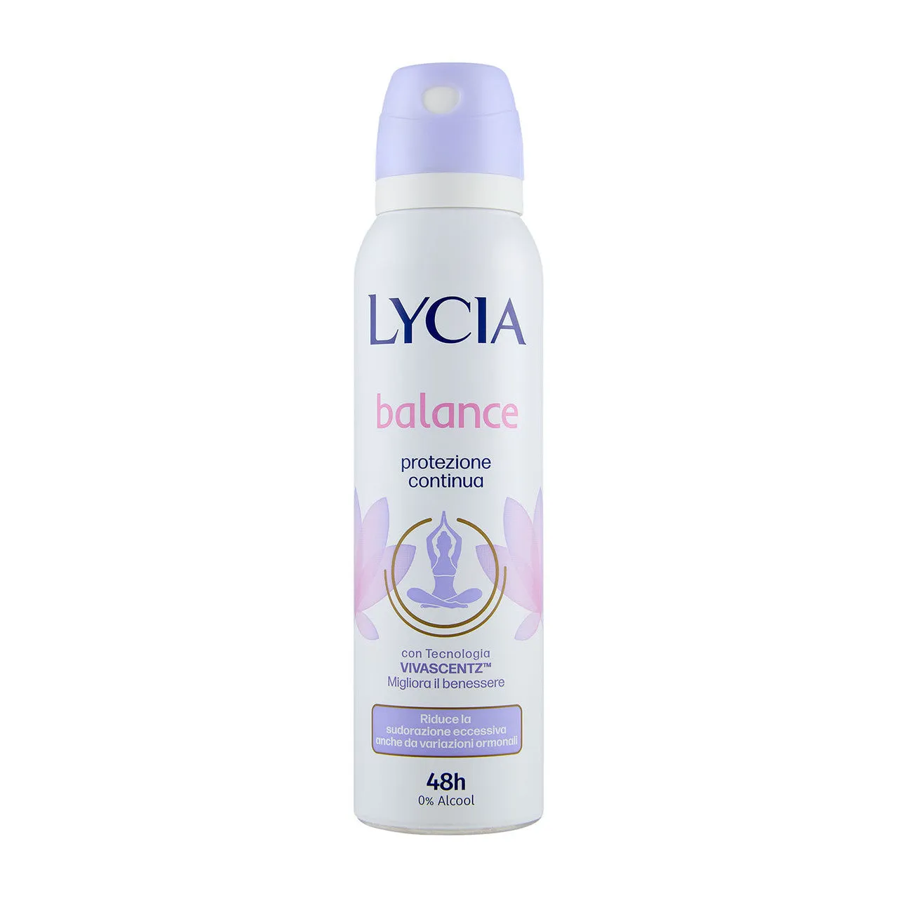 Lycia Balance - Deodorante Spray 48h Senza Alcool 150ml