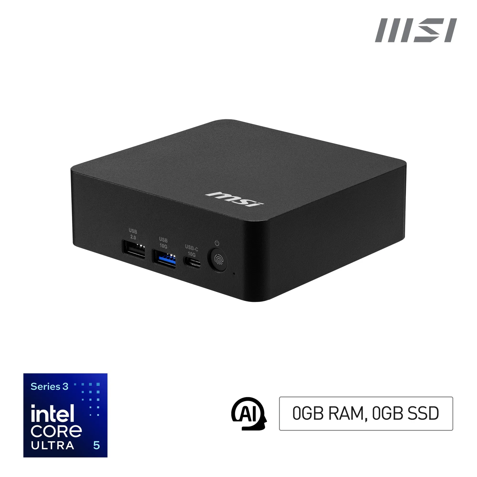 Msi Mini Pc Barebone Cubi Nuc Ai Ultra 5 322 Freedos