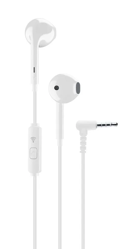 Cellularline Auricolari Con Filo Aucapsule2w Bianco