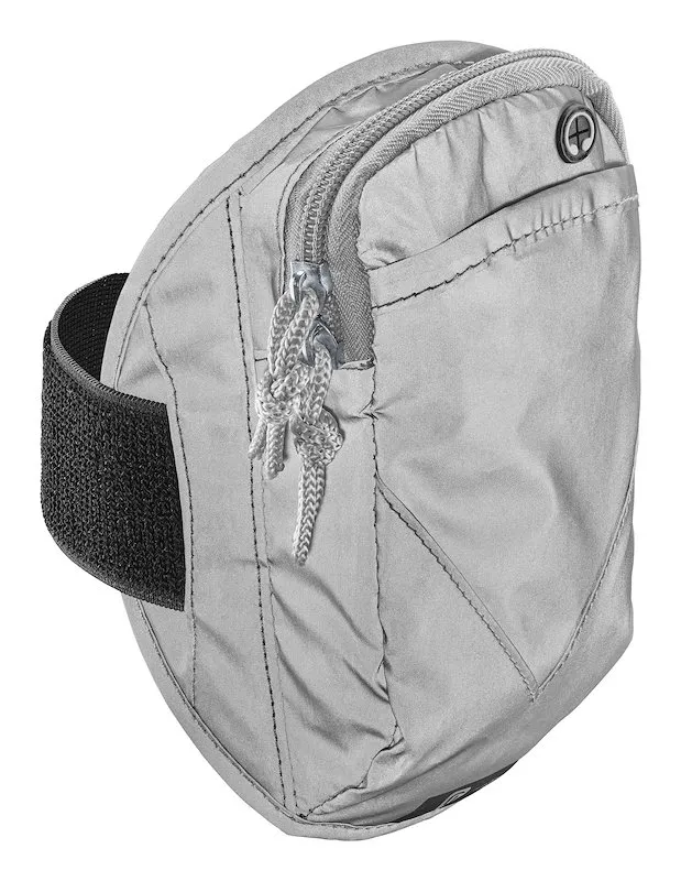 Cellularline Fascia Braccio Sportiva Smartphone ARMBANDPOCKET67D Grigio