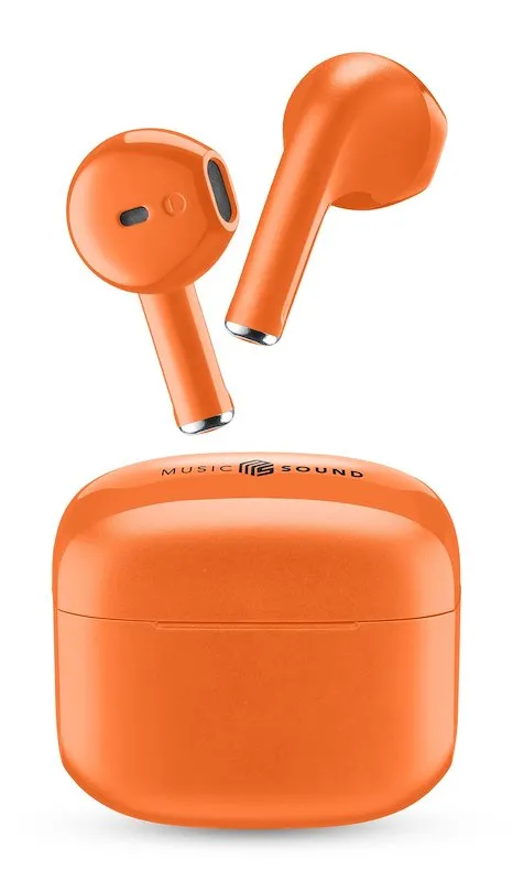 Music Sound Auricolari Wireless SWAG Arancione