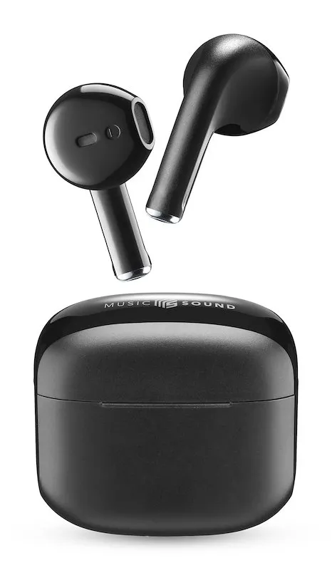 Music Sound Auricolari Wireless SWAG Nero