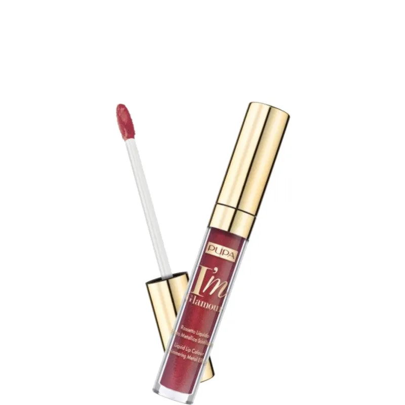 Pupa I'm Glamour Rossetto Liquido Effetto Metallico - N. 012