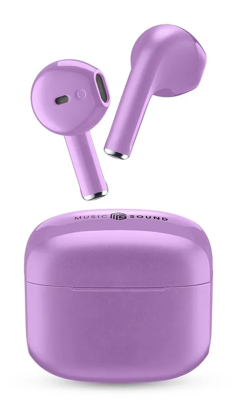 Music Sound Auricolari Wireless SWAG Violetto