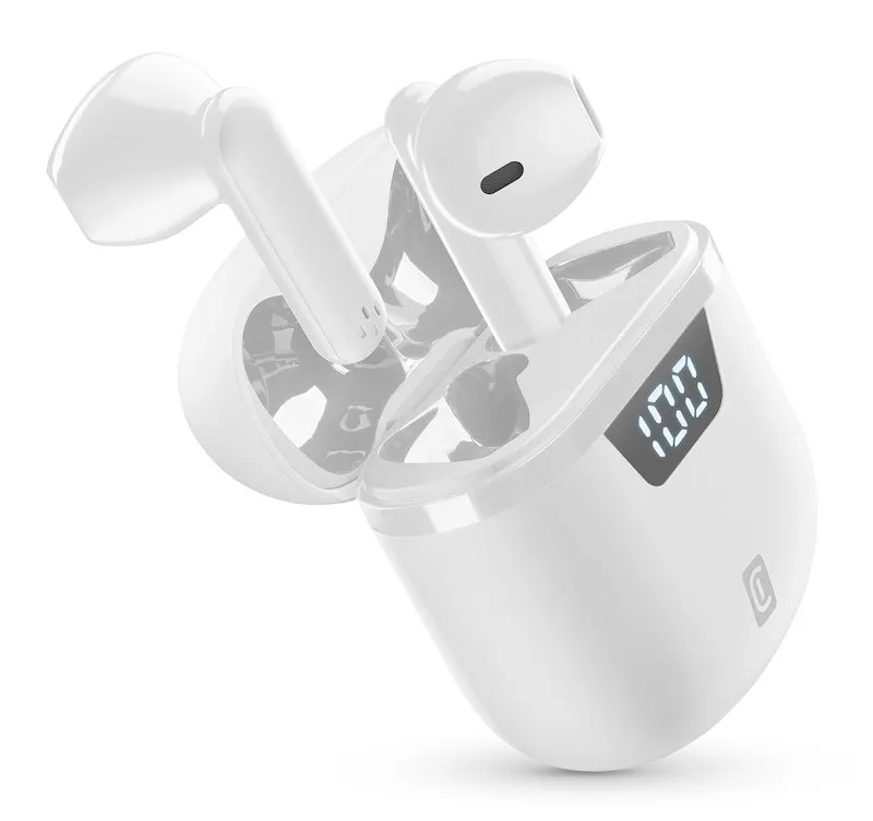 Cellularline Auricolari Bluetooth Btseekprotwsw Bianco