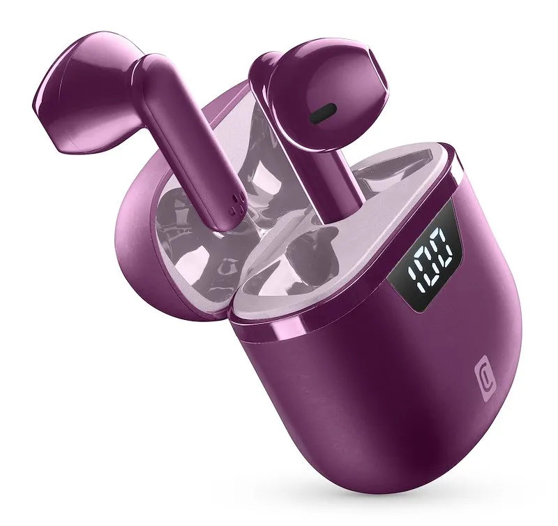 Cellularline Auricolare Bluetooth Btseekprotwsv Viola