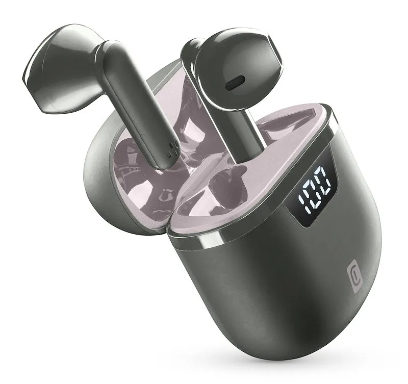 Cellularline Auricolare Bluetooth Btseekprotwsd Grigio