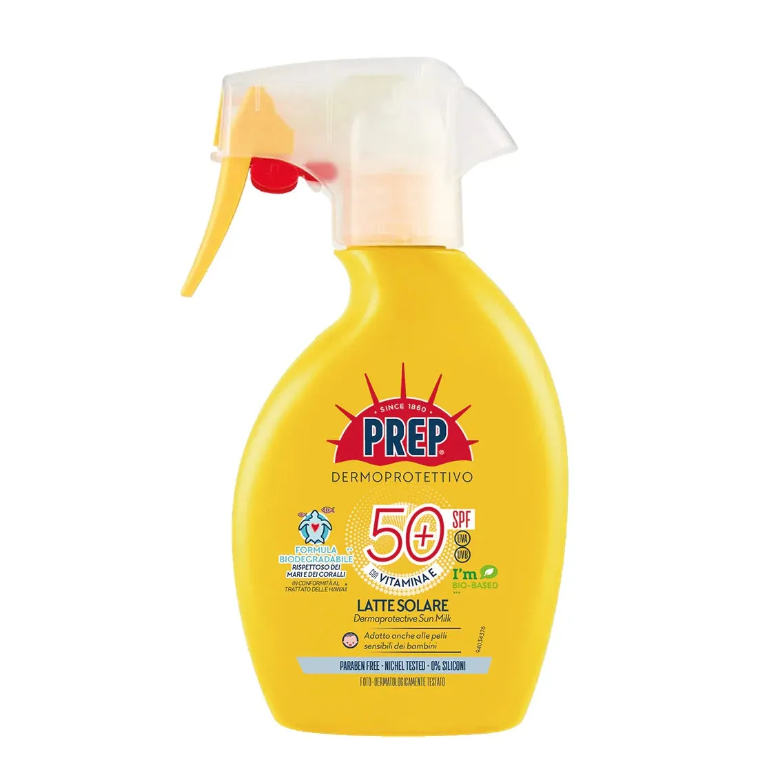Prep Prep Trigger Spray Solare Dermoprotettivo SPF50+ 200ml