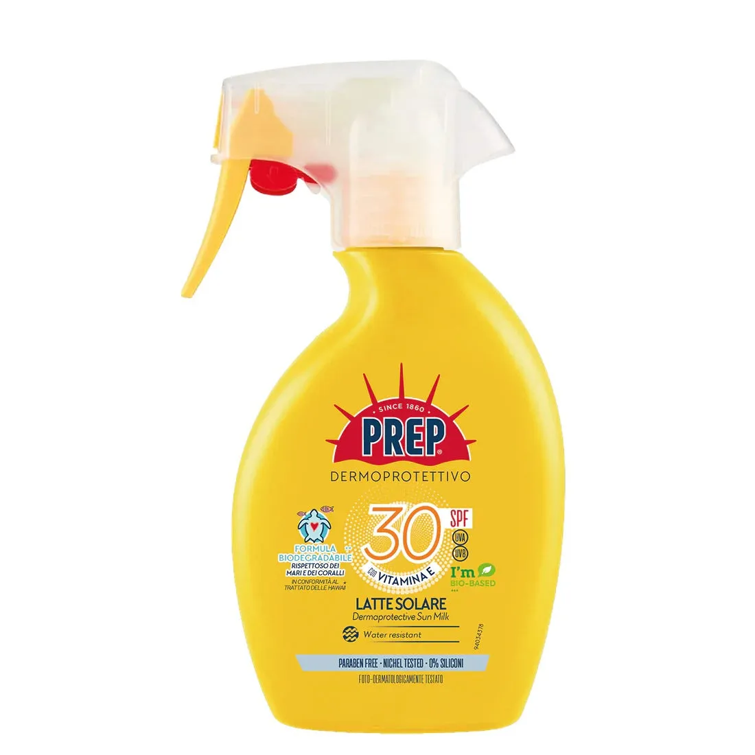 Prep Prep Trigger Spray Solare Dermoprotettivo SPF30 200ml