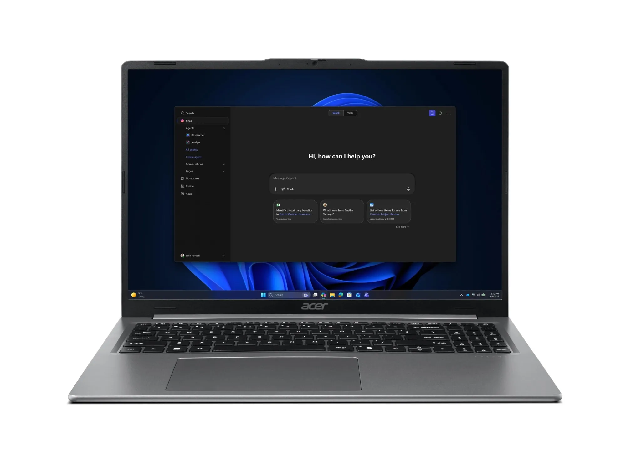 Acer Nb 16 Ultra 5 125H 8Gb 512Gb Win 11 Pro
