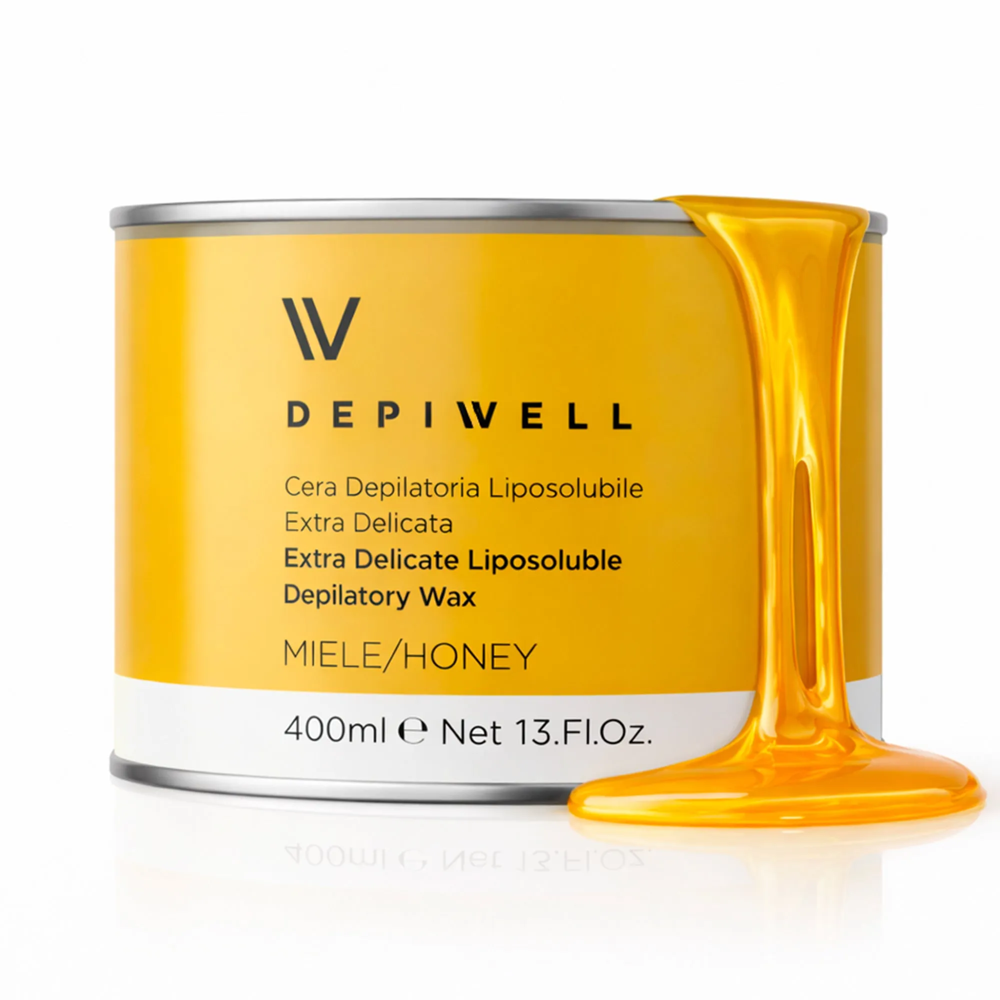 Depiwell Cera Depilatoria Liposolubile Extra Delicata Miele 400ml