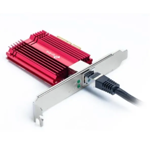 Tp-Link 10 Gigabit Pci Express Network Adapter, Pcie 3.0 × TX401