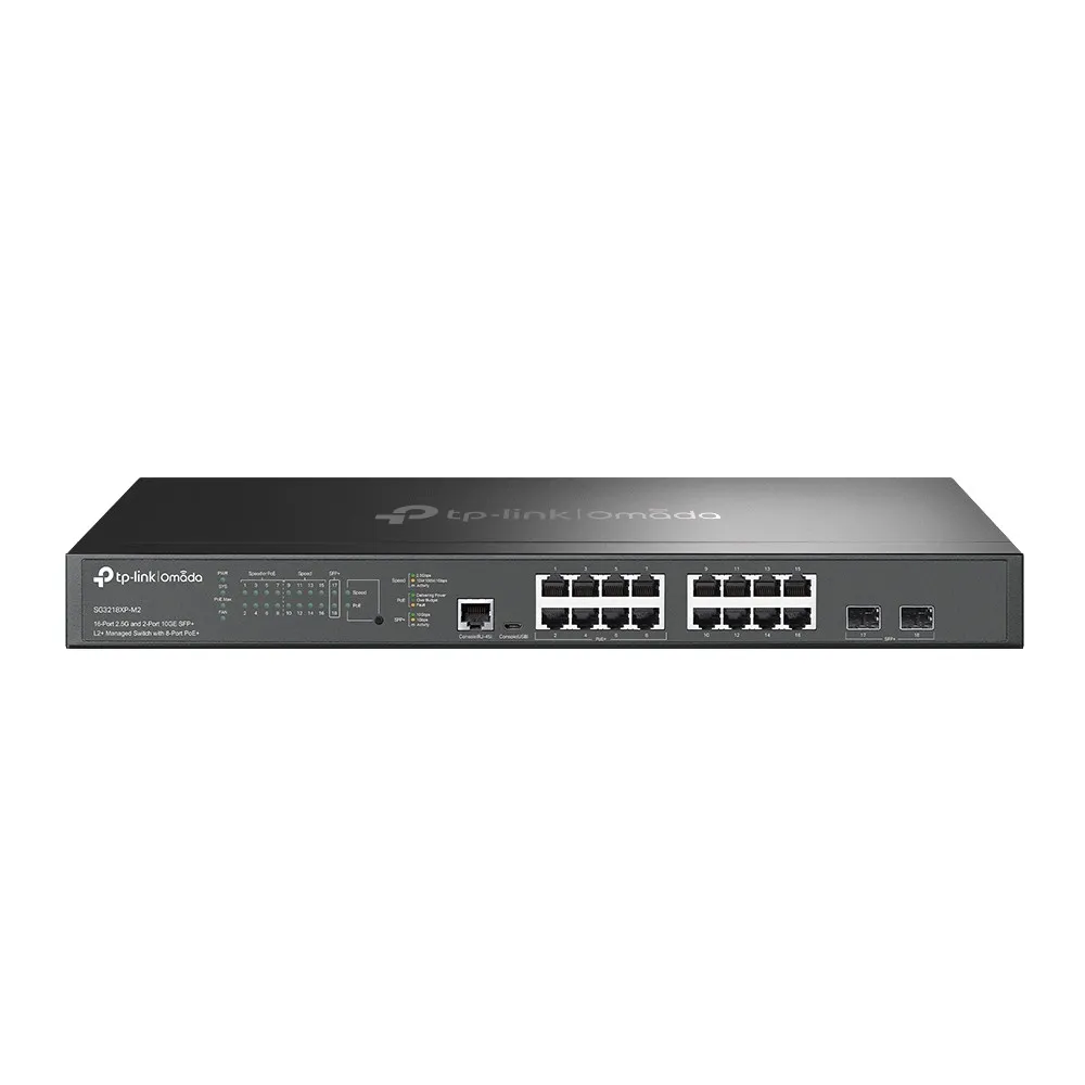Switch 16P 2.5Gbase-T Poe+ 2Slot 10Ge Sfp+ Managed L2+ Omada