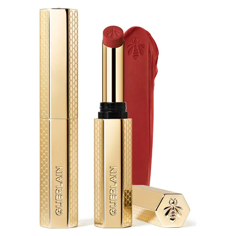 Guerlain KissKiss - Honey-Infused Intense Lipstick 1.85gr / 599 Red Aster