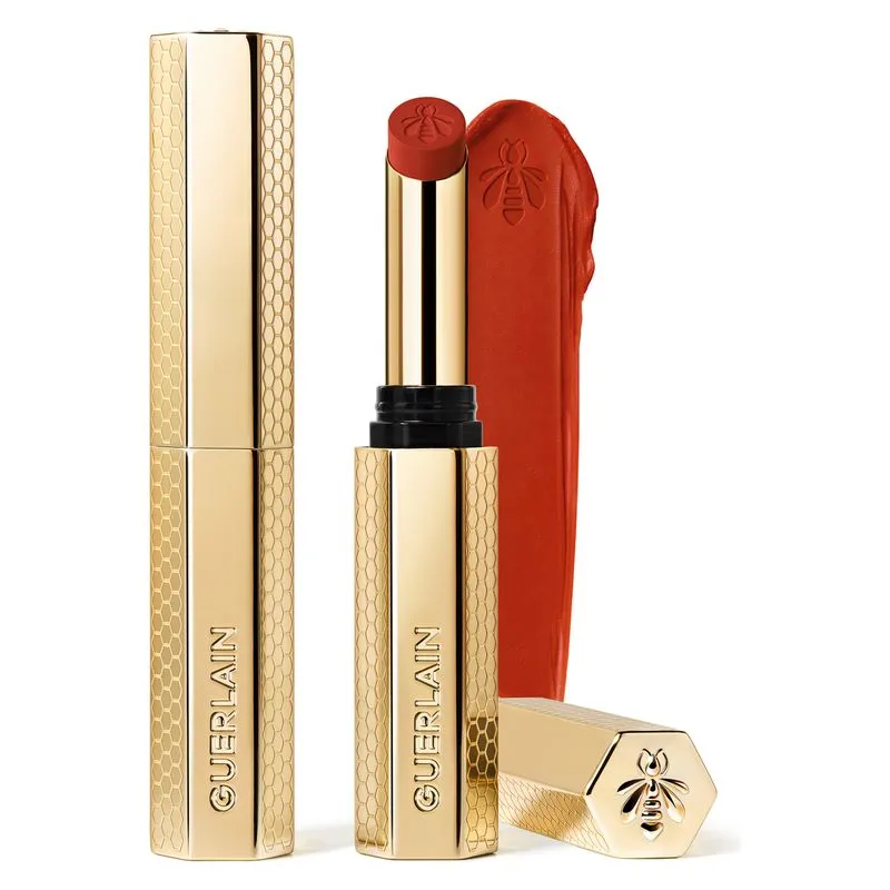 Guerlain KissKiss - Honey-Infused Intense Lipstick 1.85gr / 668 Warm Marigold
