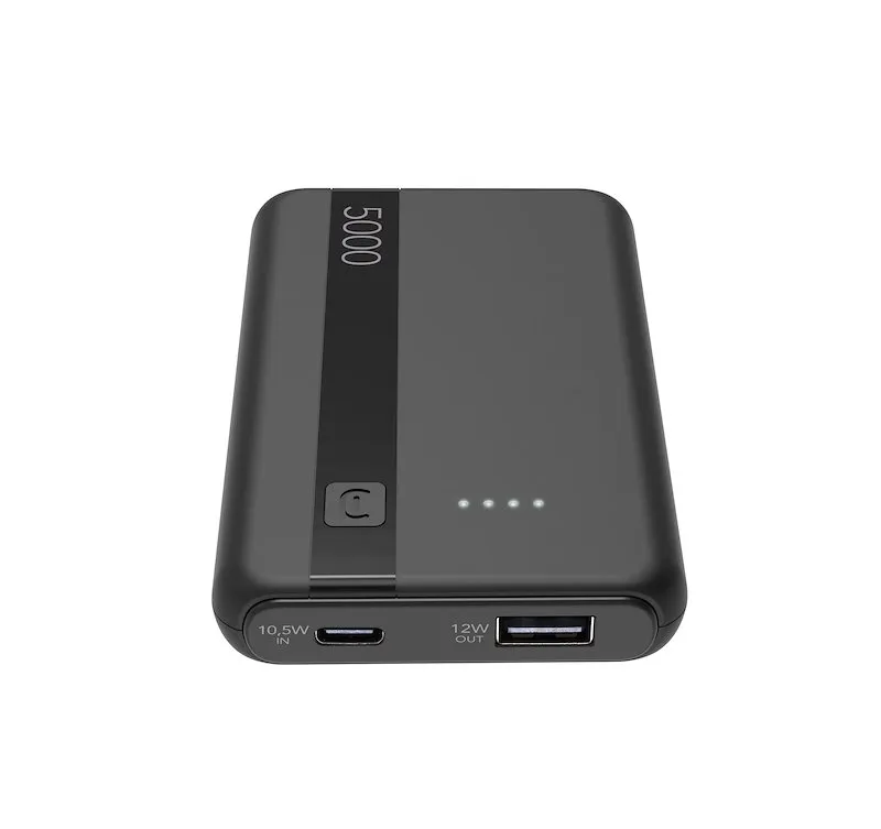 Cellularline Power Bank PBENTRY5000K Nero