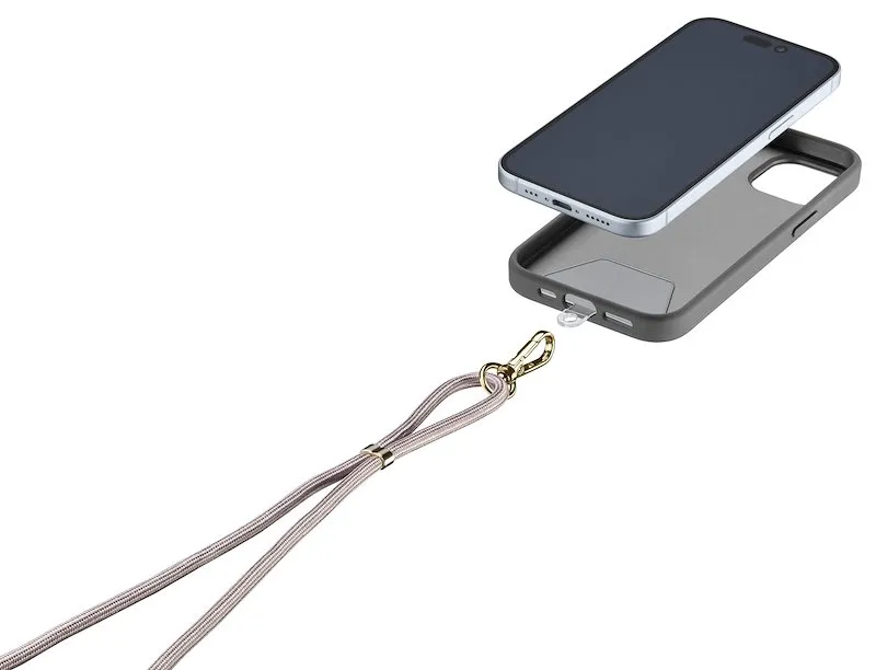 Cellularline Laccio da Collo Smartphone UNIVERSALLACE2H RoseGold