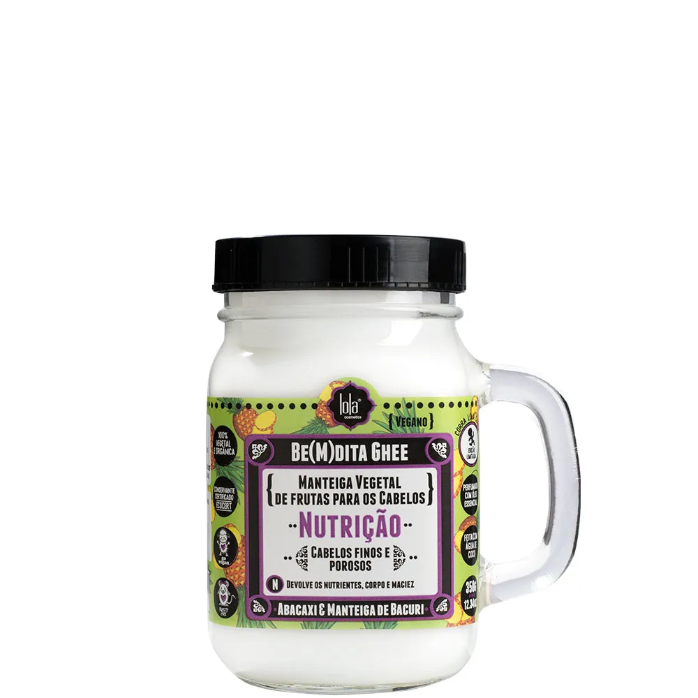 Lola from Rio Lola from Rio Be(M)Dita Ghee Maschera Nutriente Abacaxi e Burro de Bacuri 350 GR - 350 GR