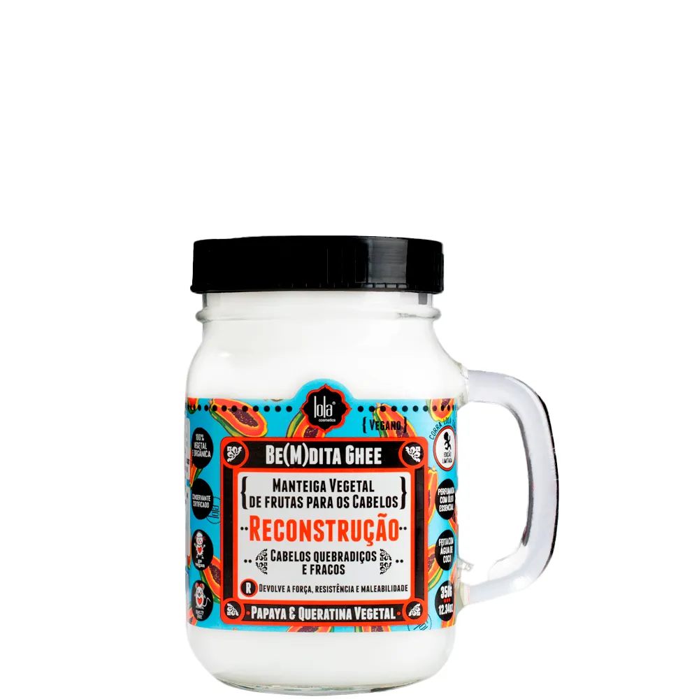 Lola from Rio Lola from Rio Be(M)Dita Ghee Maschera Ricostruttiva Papaia e Cheratina Vegetale 350 GR - 350 GR