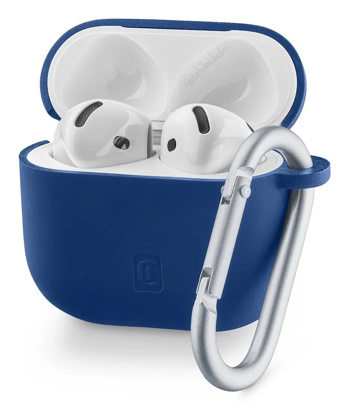 Cellularline Custodia Airpods 4/4 ANC Bounce Blu