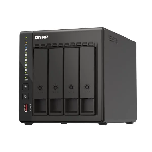 Qnap 4-BAY Tower NAS Intel Celeron J6412 4C 2.0GHZ 8GB TS-453E-8G
