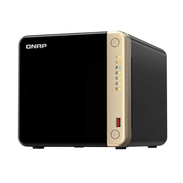 Qnap 4-BAY Tower NAS Intel N5095 4C 8GB RAM 2,9 Ghz TS-464-8G