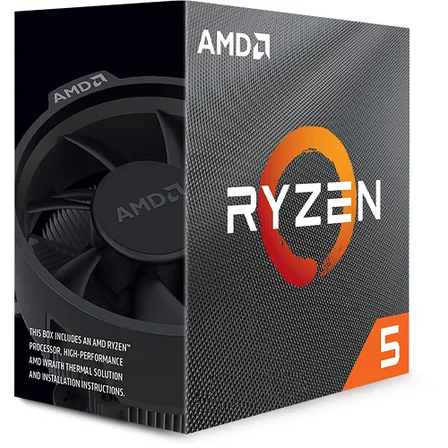 Amd CPU Ryzen 5, 5500, AM4, 4.20ghz 6 Core, Cache 19mb, 65W 100-100000457box