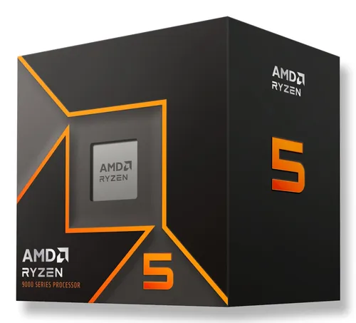 Amd CPU Ryzen 5, 9600, AM5, 3.8 Ghz 6 Core, 65W, Box 100-100000718box