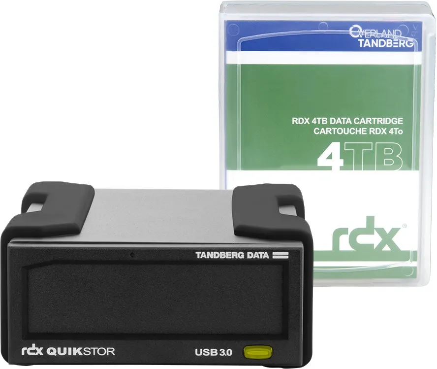 Tandberg Data 8866-RDX dispositivo di archiviazione di backup Disco di archiviazione Cartuccia RDX 4000 GB