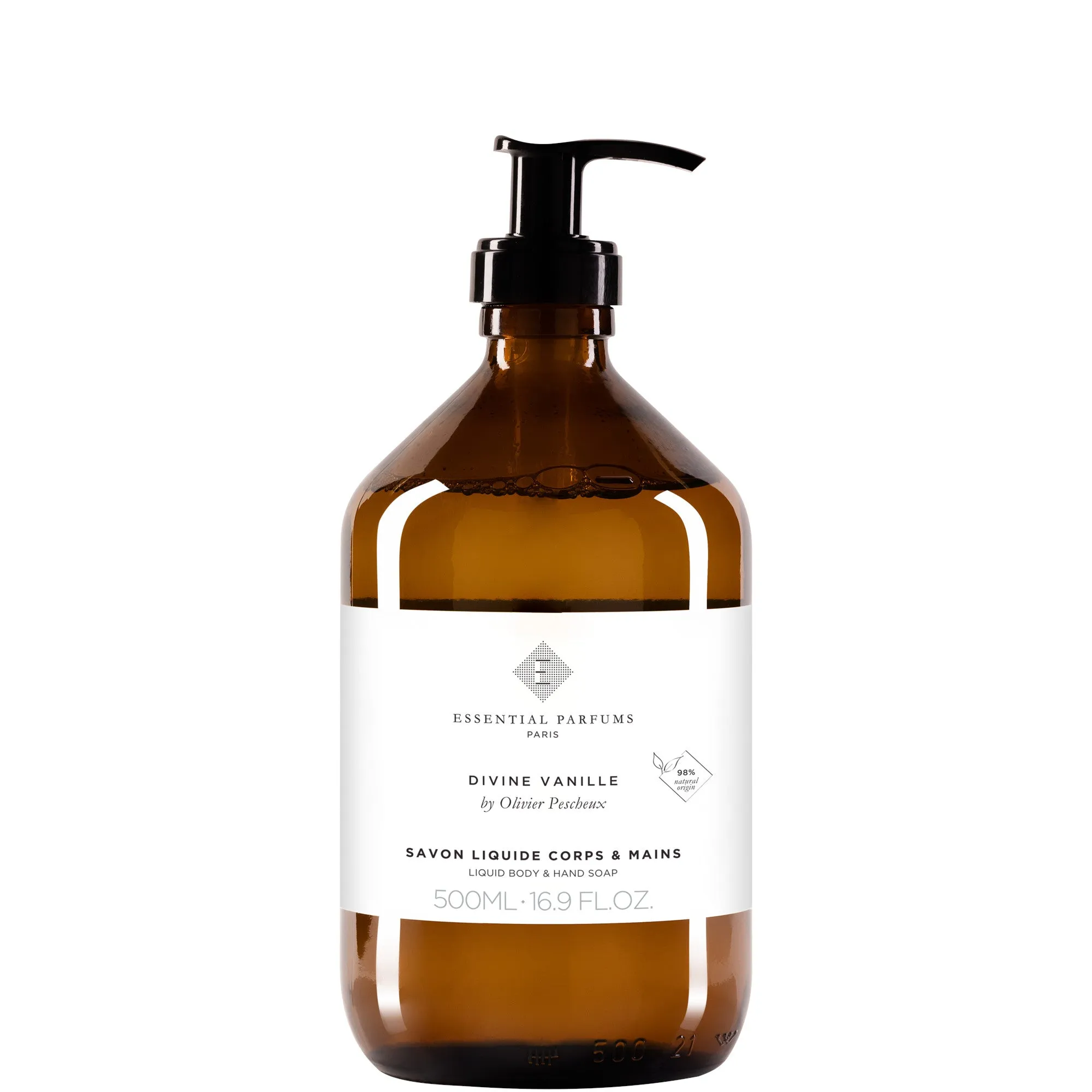 Essential Parfums Essential Parfums Divine Vanille Body and Hand Liquid Soap - 500 ML