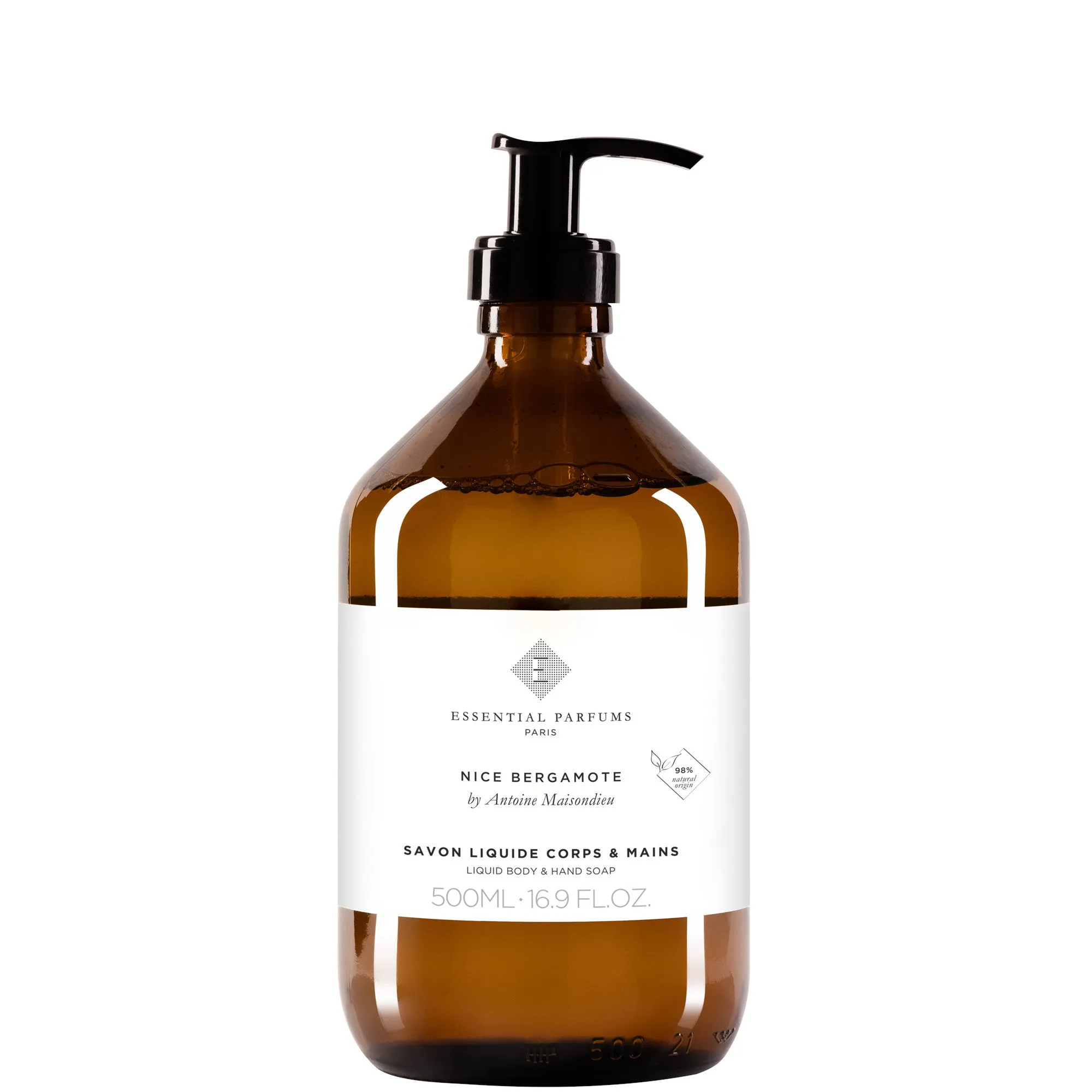 Essential Parfums Essential Parfums Nice Bergamote Body and Hand Liquid Soap - 500 ML