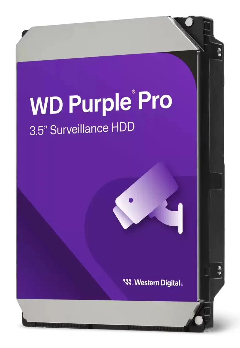 Western Digital Purple Pro WD122PURP disco rigido interno 12 TB 7200 Giri/min 512 MB 3.5 Serial ATA III