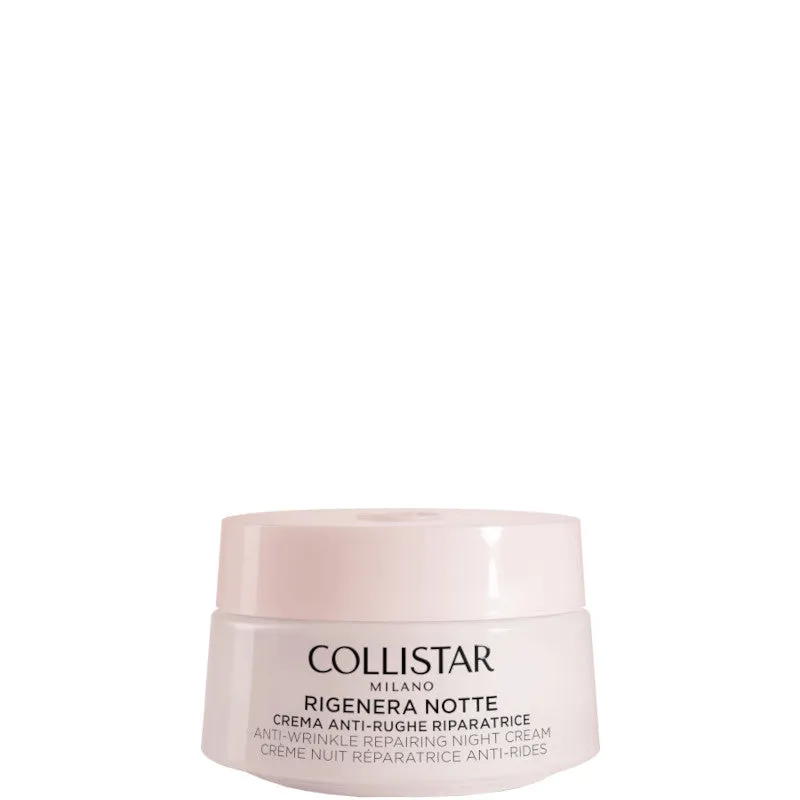 Collistar Rigenera Notte - Crema Anti-Rughe Riparatrice Viso e Collo 50 ML - 50 ML