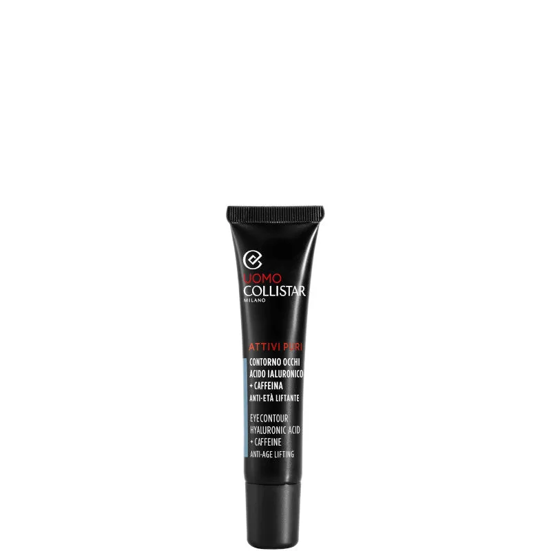 Collistar Attivi Puri Contorno Occhi Acido Ialuronico + caffeina - UOMO 15 ML - 15 ML