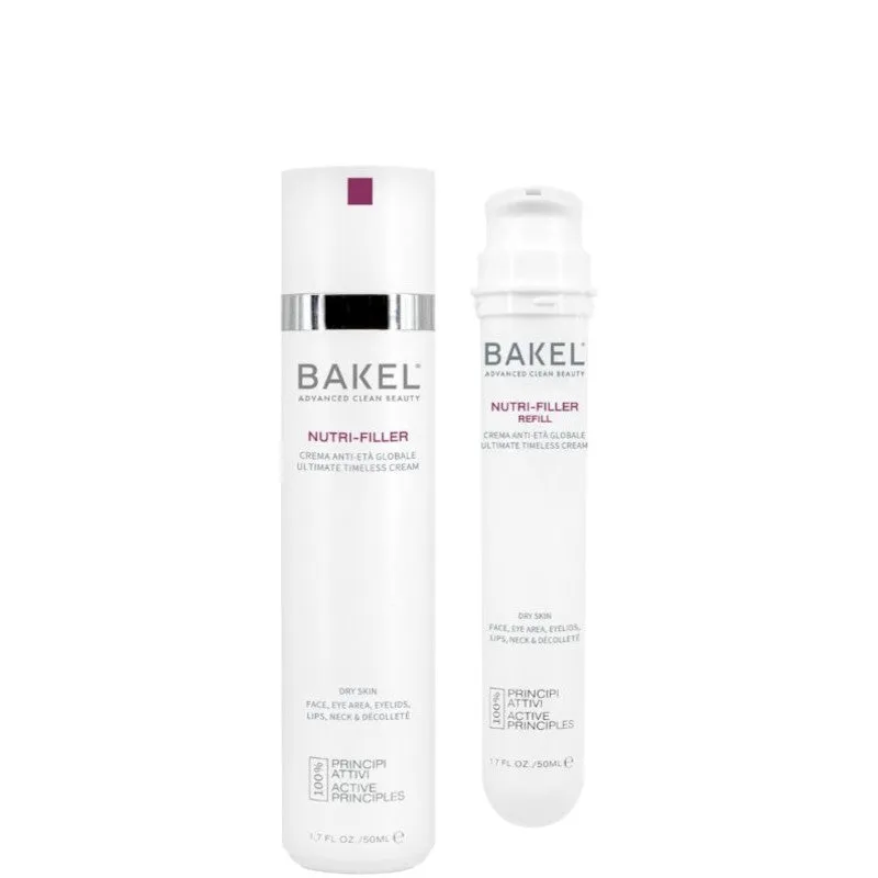Bakel Bakel NUTRI-FILLER Crema anti-età globale per pelle secca Case & Refill 50 ML - 50 ML Case & Refill