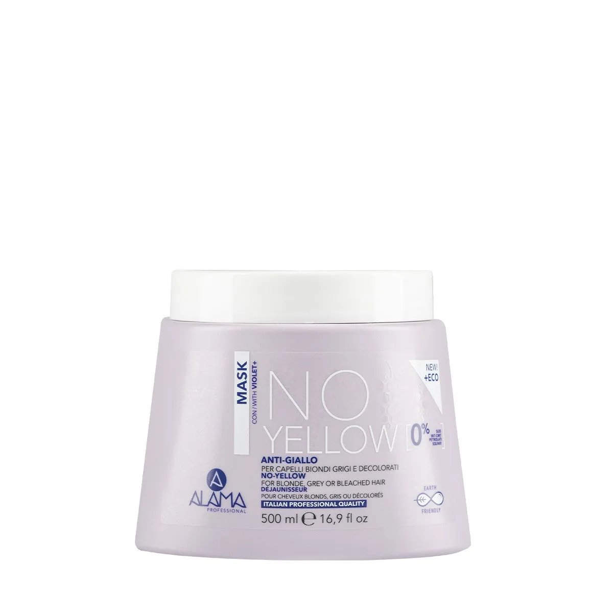 Alama No-Yellow - Mask per Capelli Biondi Grigi e Decoloranti 500ml