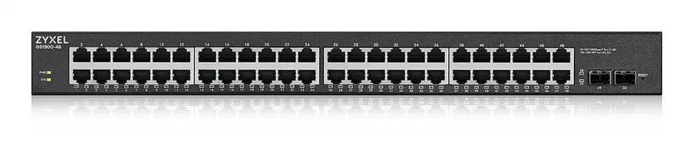 Zyxel Switch Web Managed 48X Gb (24X Poe Erog.Fino 170W) 2X Sfp Gb Rack