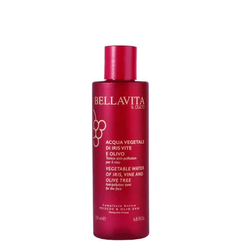 Bellavita Il Culto Priscus & Olio Evo - Acqua Vegetale di Iris Vite e Olivo 200 ML - 200 ML