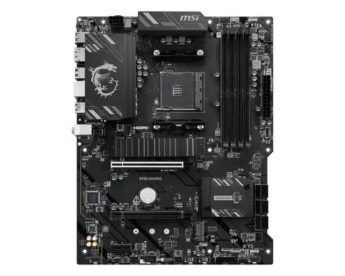 Msi Mb Amd B550, B550 Gaming, B550, AM4, 4ddr4, 2pci-Ex16, 1pci-EX1, 2M.2, 6sata3, 2usb10g,5usb5g,HD 911-7c56-093